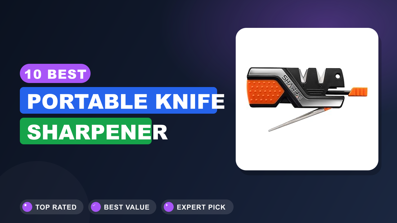 10 Best Portable Knife Sharpener