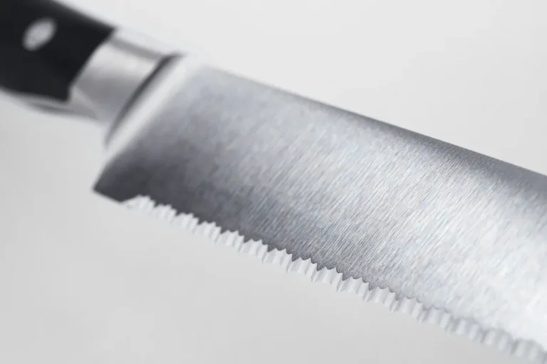 Can you sharpen a serrated knife with a knife sharpener?