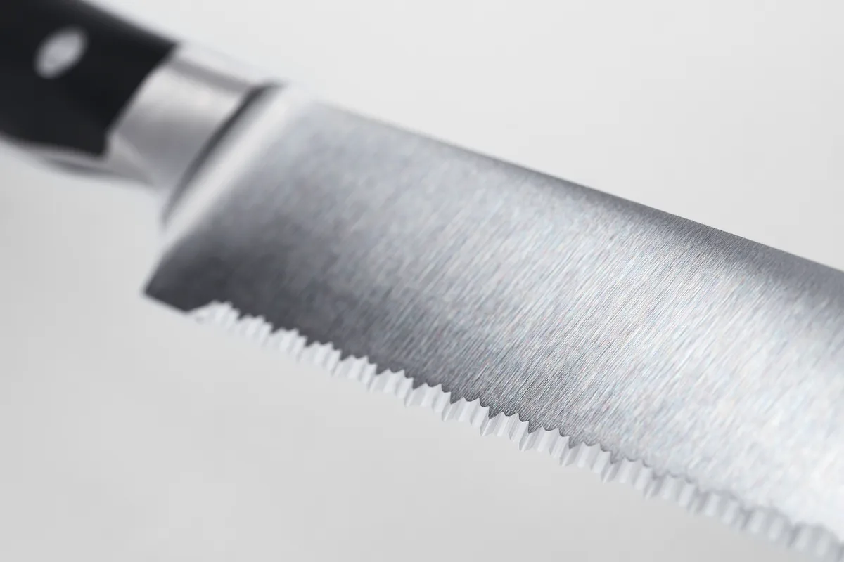 Can you sharpen a serrated knife with a knife sharpener?