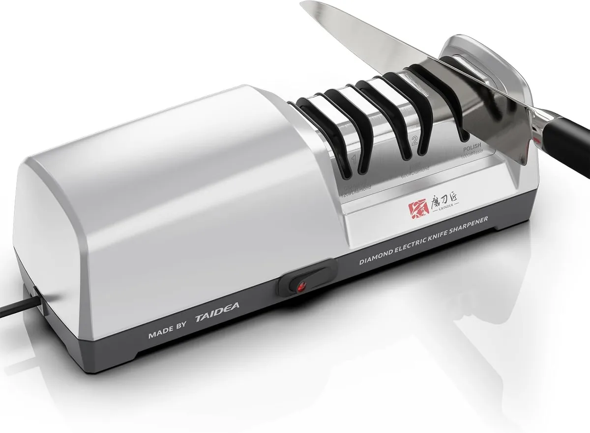 Electric knife sharpener