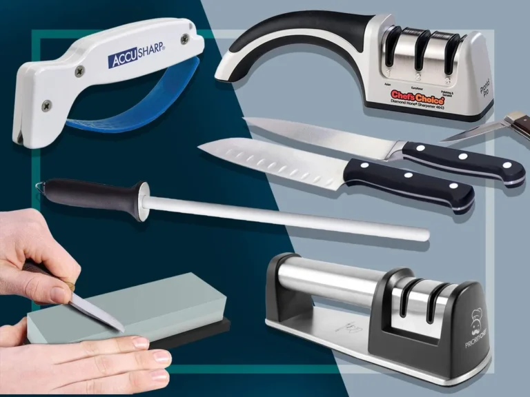 How do I maintain a knife sharpener?