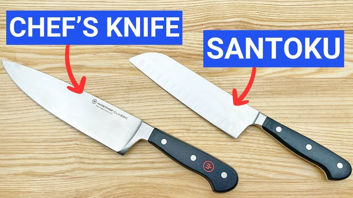 kitchen knife vs chef knife