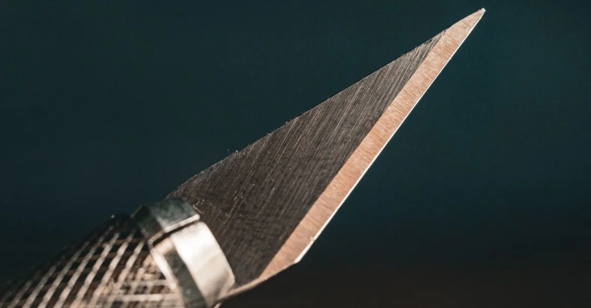 Stamped Knives: Cut from a Sheet